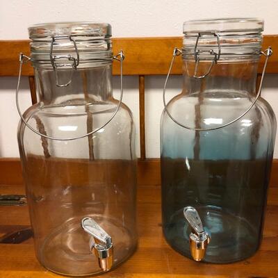P51- Two Beverage Dispensers (glass)