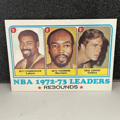 T.C.G 1969 NBA rebound leaders #157 N.B.P.A