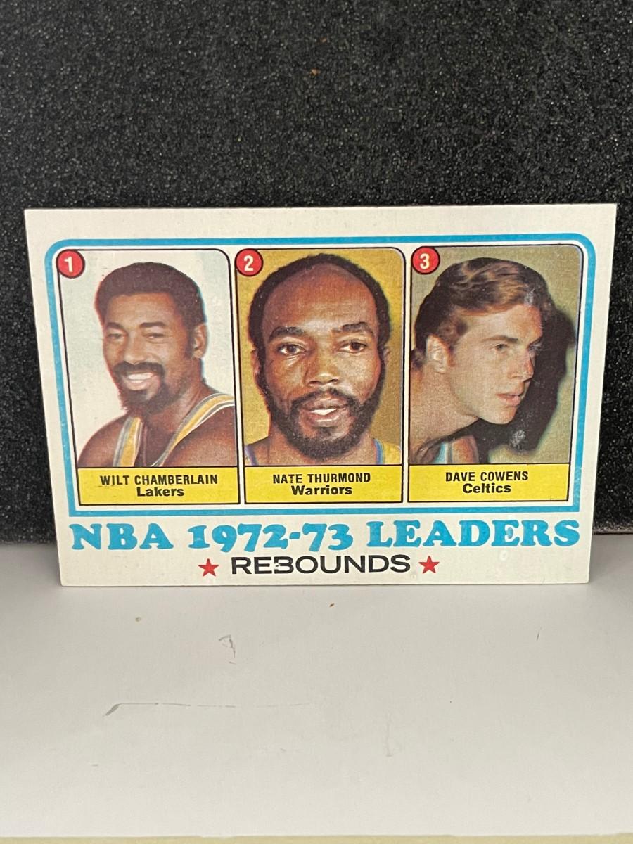 T.C.G 1969 NBA rebound leaders 157 N.B.P.A