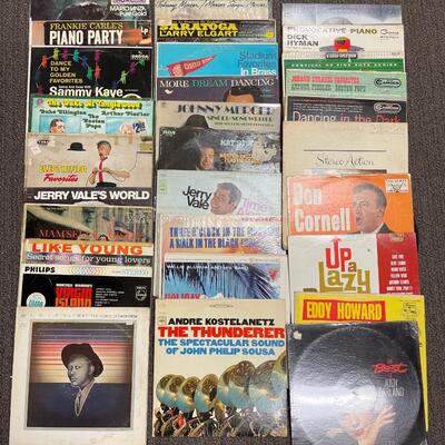 Vinyl Record Lot 9, 30 Albums Various Artists