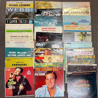 Vinyl Record Lot 11, 30 Albums Various Artists