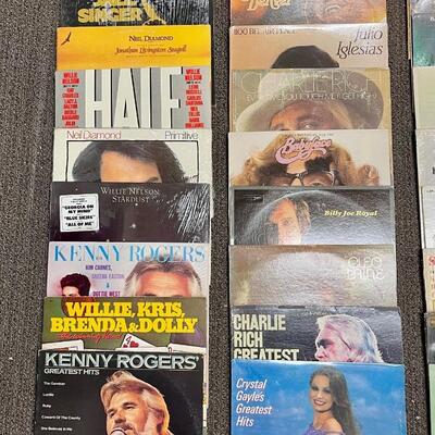 Vinyl Record Lot 14, 30 Albums Various Artists
