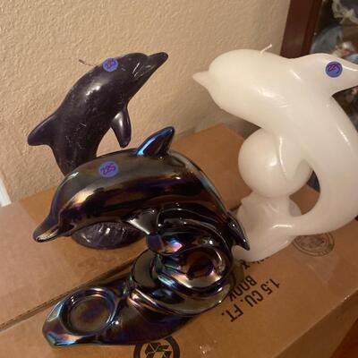 Dolphin candles