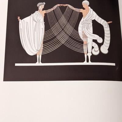 Erte Marriage Dance Signed and Numbered Serigraph