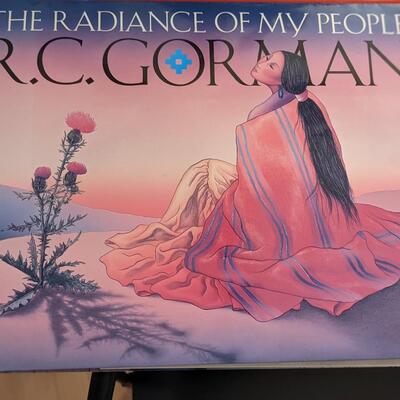 R.C. Gorman The Radiance of My People Book, Signed
