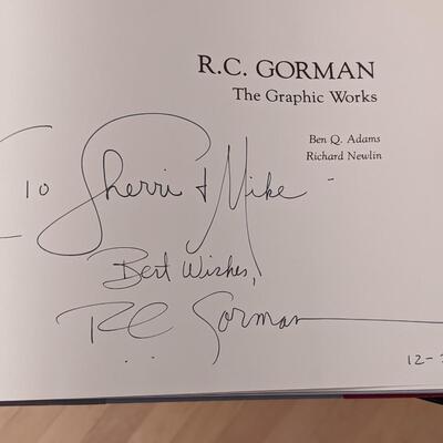 Signed R.C. Gorman The Graphic Works