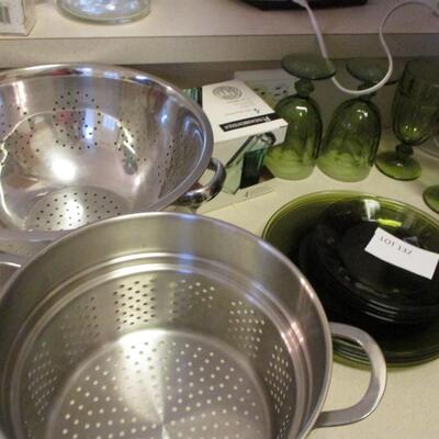 Kitchen-Dinnerware & Stainless Colander