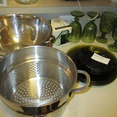 Kitchen-Dinnerware & Stainless Colander