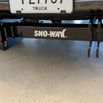 Like New Sno-Way Snow Plow
