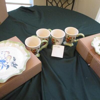 12 pc Frutta Tuscona Dinnerware