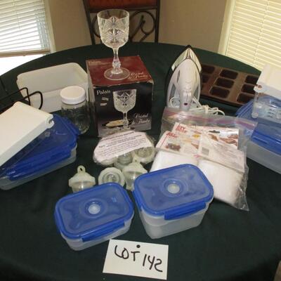 Eggies, Pill Pouches, chopper, Iron, Goblets