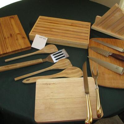 Knives, Cutting Boards