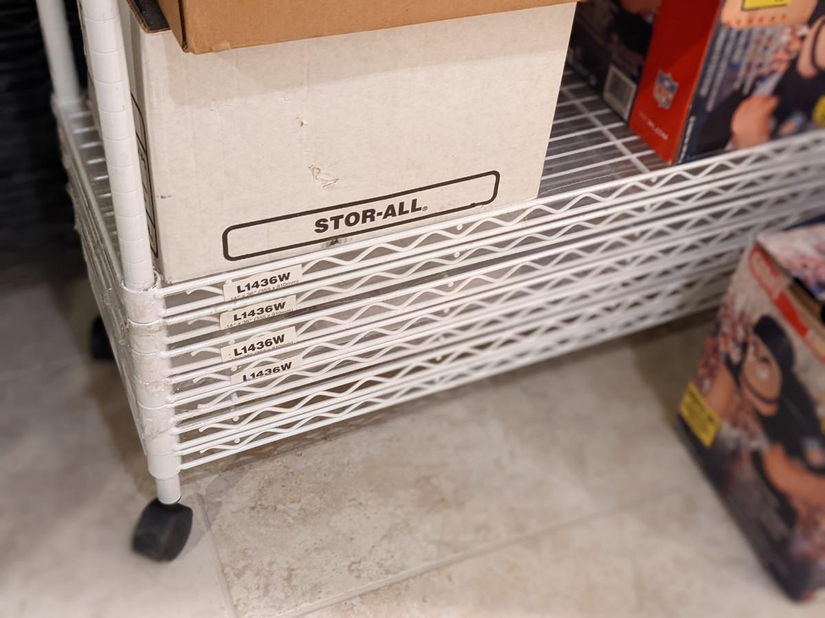 Extensive Inventory of New, High Quality, Versatile InterMetro Shelving