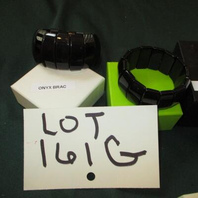 Onyx & Citrine Bracelets