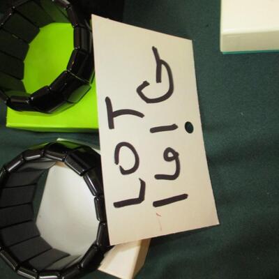 Onyx & Citrine Bracelets