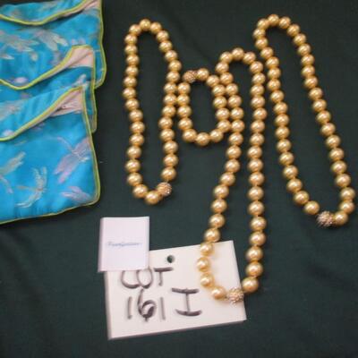 Pearl Necklaces & Bracelet.
