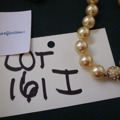 Pearl Necklaces & Bracelet.