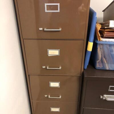 P110- 4 Drawer File Cabinet