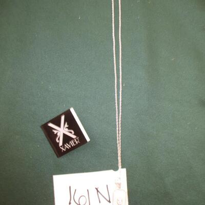 Sterling Pendant Necklace by Xavier