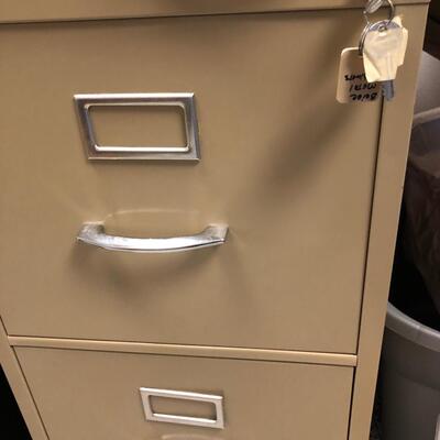 P113- File cabinet with keys