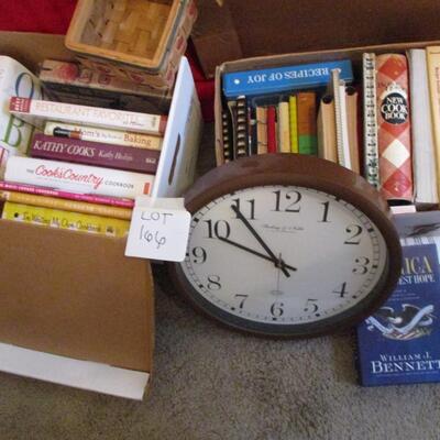 Cookbooks & Clock, Food Processor