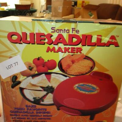 Kitchenware-Quesidilla maker, blender