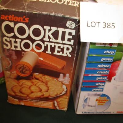 Kitchenware-chopper, glassware