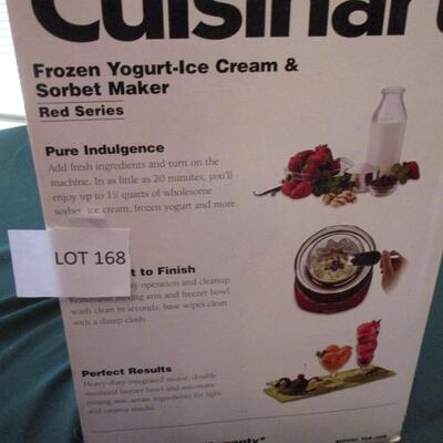 Cuisinart Yogurt/Ice Cream Maker