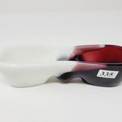 1950'S FENTON ART GLASS CHIPS AND DIP BOWL CLUSTERETTES MUSEUM STORAGE PIECES