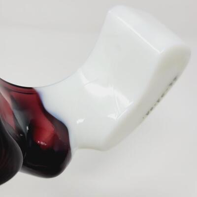1950'S FENTON ART GLASS CHIPS AND DIP BOWL CLUSTERETTES MUSEUM STORAGE PIECES