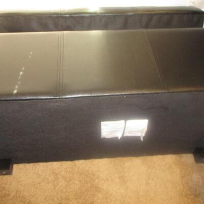 Leather Storage Benches