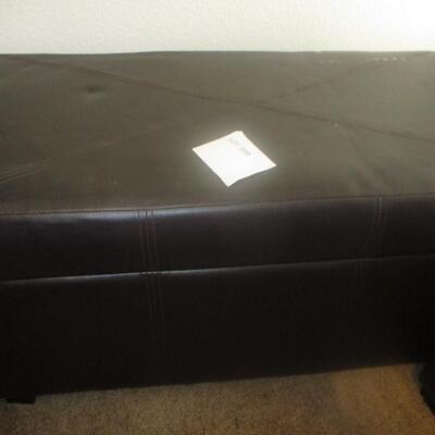 Leather Storage Benches