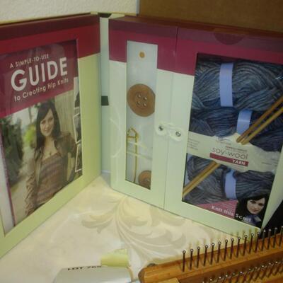 Knitting supplies
