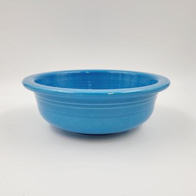 HOMER LAUGHLIN PEACOCK FIESTA VEGETABLE BOWL