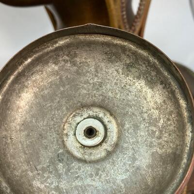 Vintage S. Sternau & Co. "MMB" Monogrammed Copper Tea Coffee Serving Set