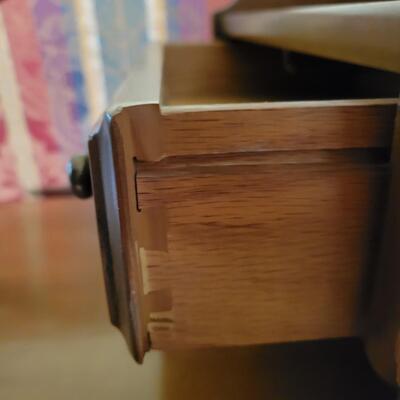 Pair of Wooden End Tables (LR-DW)