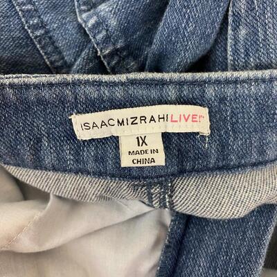ISAAC MIZRAHI LIVE! - WOMENâ€™S JEANS - SIZE 1X