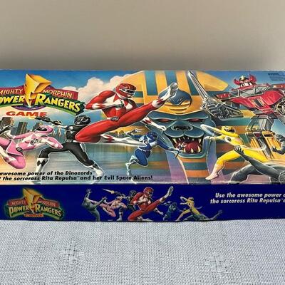 Power Rangers Board Game 1993 vintage