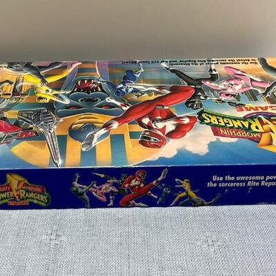 Power Rangers Board Game 1993 vintage