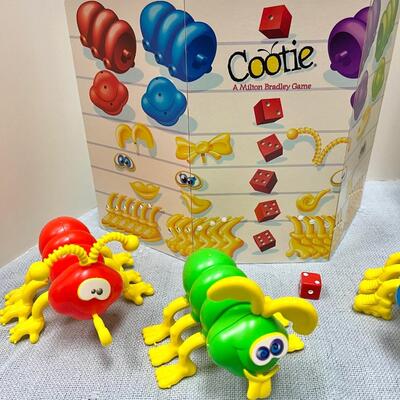 Milton Bradley Cootie Games preschool 3 and up board game