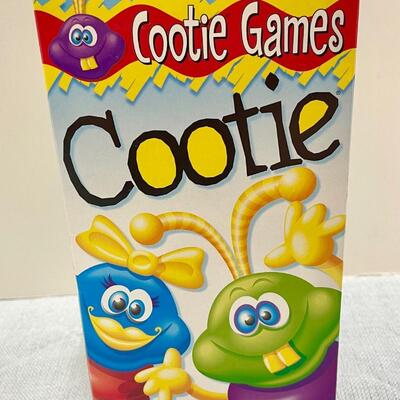 Milton Bradley Cootie Games preschool 3 and up board game