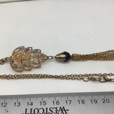 Vintage Crystal Fashion Necklace