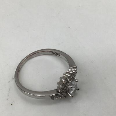 Silver Plated Cocktail Ring