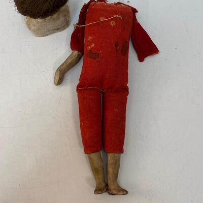 Antique Vintage Bisque Doll Needs Repair Nippon