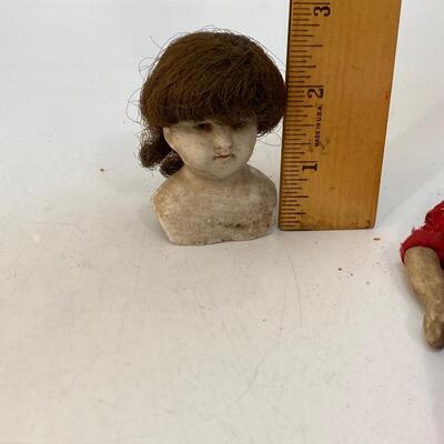 Antique Vintage Bisque Doll Needs Repair Nippon