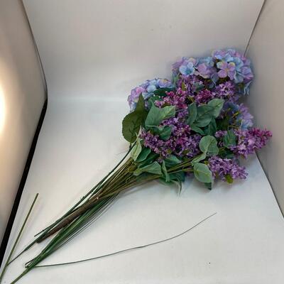 Purple Artificial Flowers