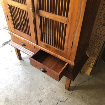 Vintage Asian Style Cabinet