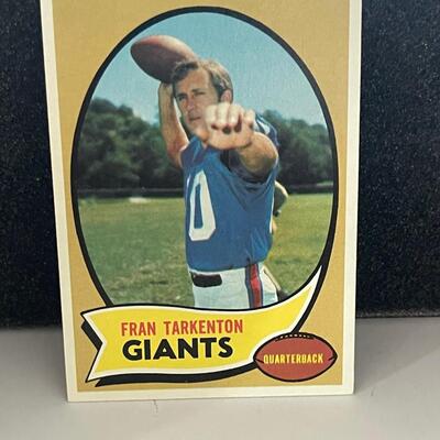 Fran Tarkenton card #80 T.C.G QB Giants