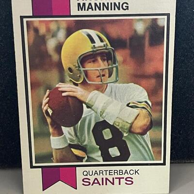 Archie Manning QB Saints T.C.G card #125