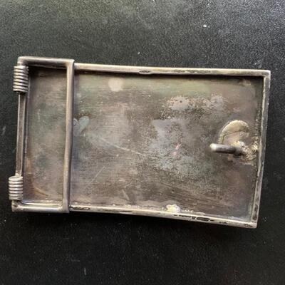 STERLING SILVER BUCKLE